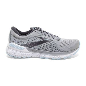 Brooks Adrenaline GTS 21 Road Running Shoes - Womens, Grey/Blue | IE-VIE284375